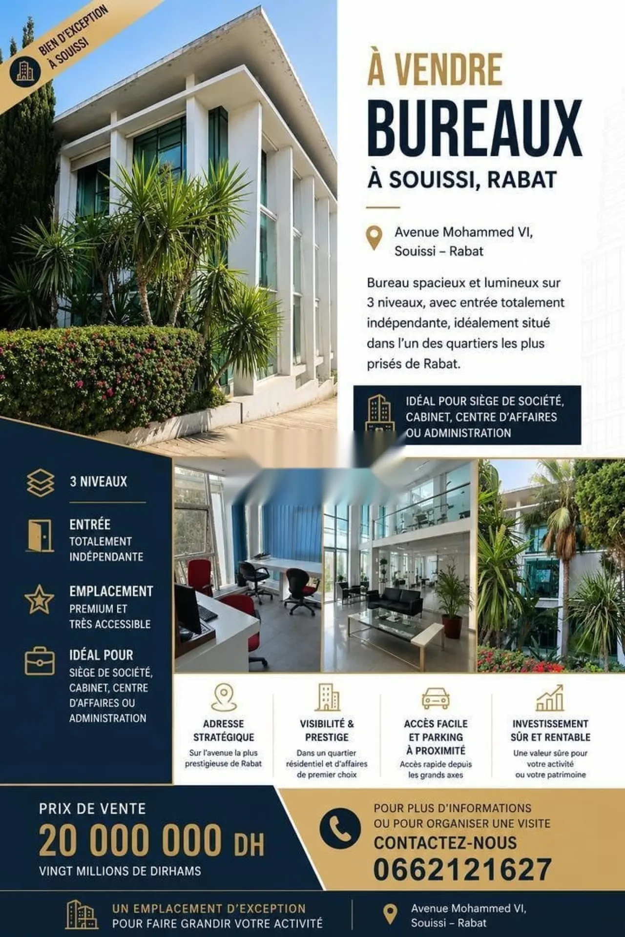 office · Souissi, Rabat