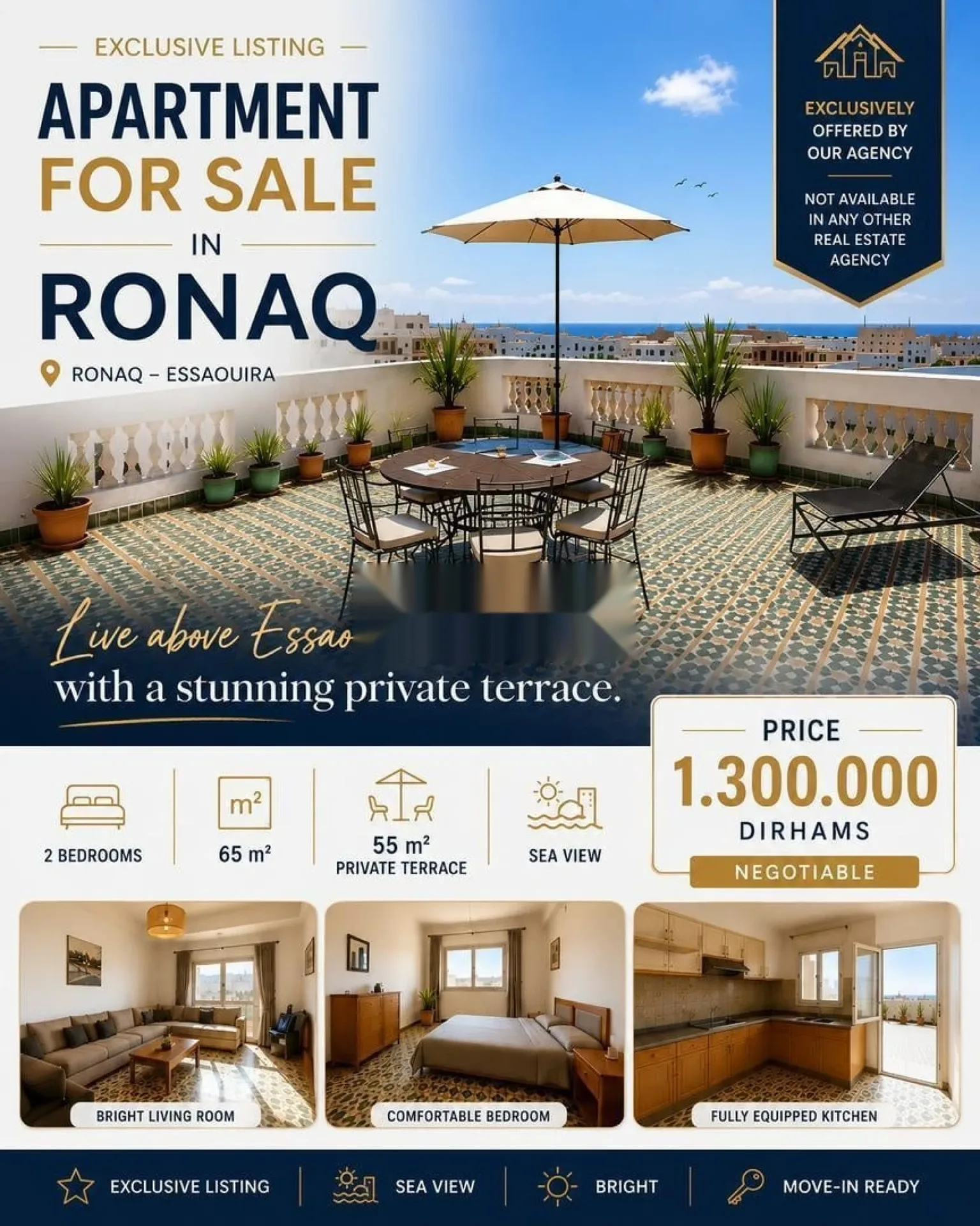 Apartment · Raounak, Essaouira