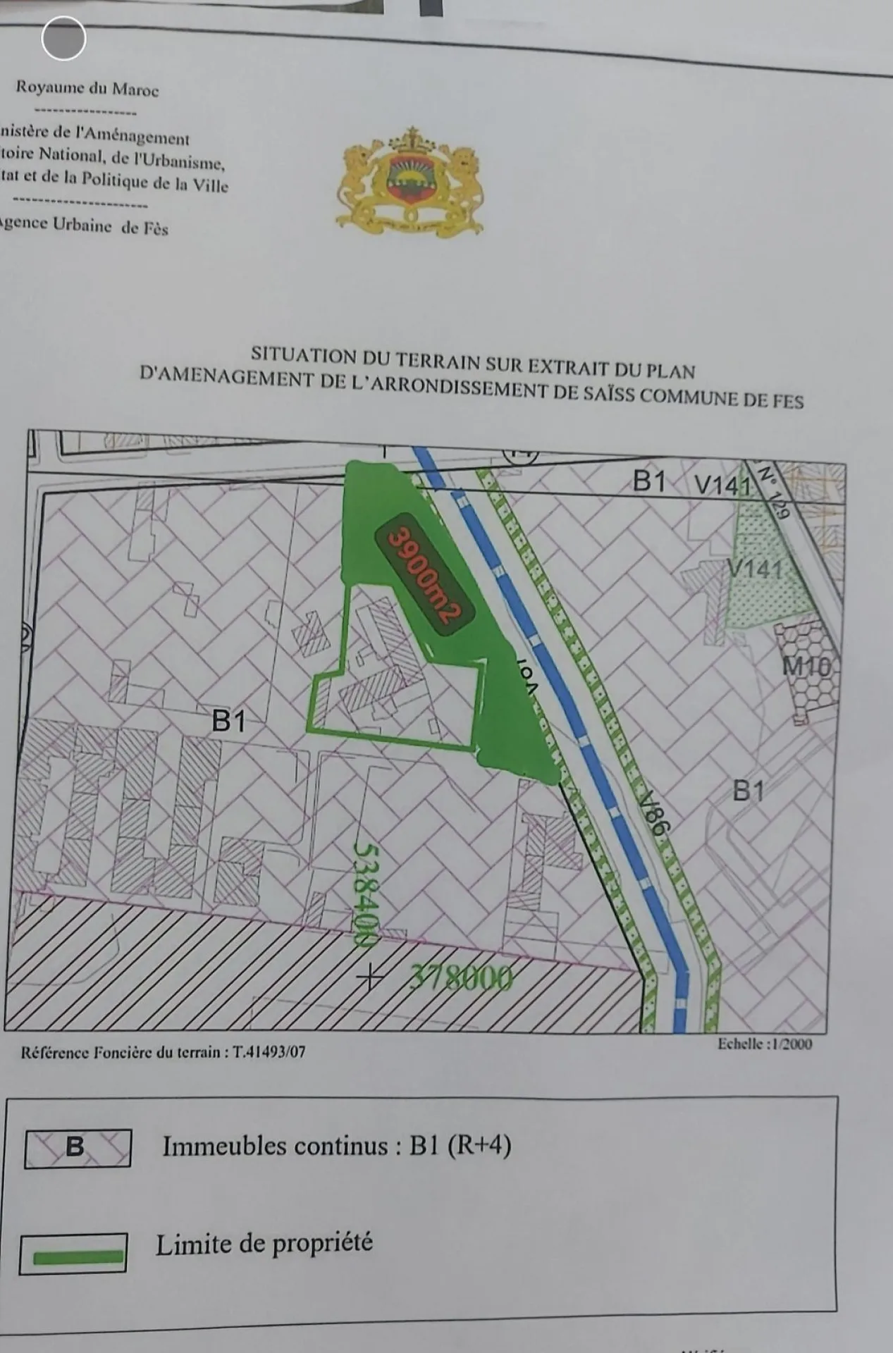 Land plot · Centre, Fes
