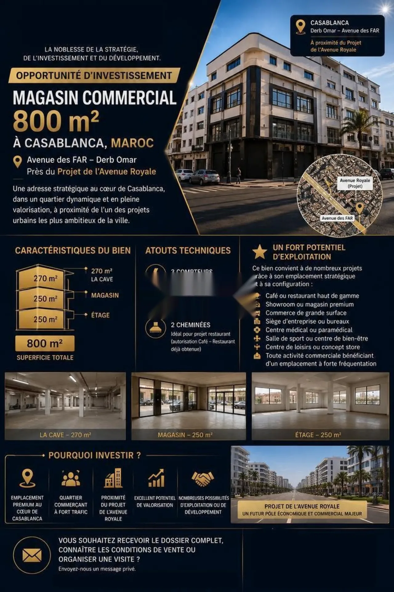 commercial · Centre, Casablanca